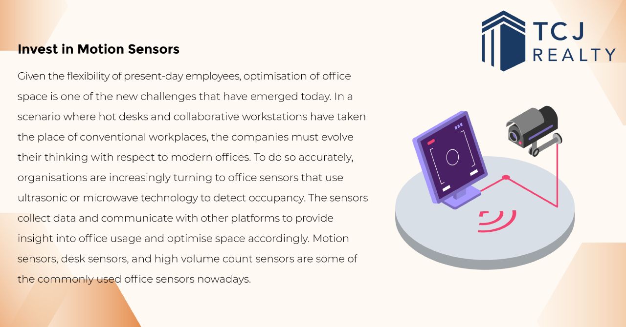Invest in motion sensors